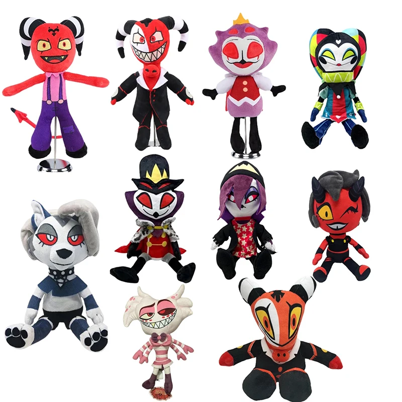 

Плюшевая игрушка-Босс Helluva 30 см, мультяшная мягкая игрушка, Рождественский подарок на день рождения для детей