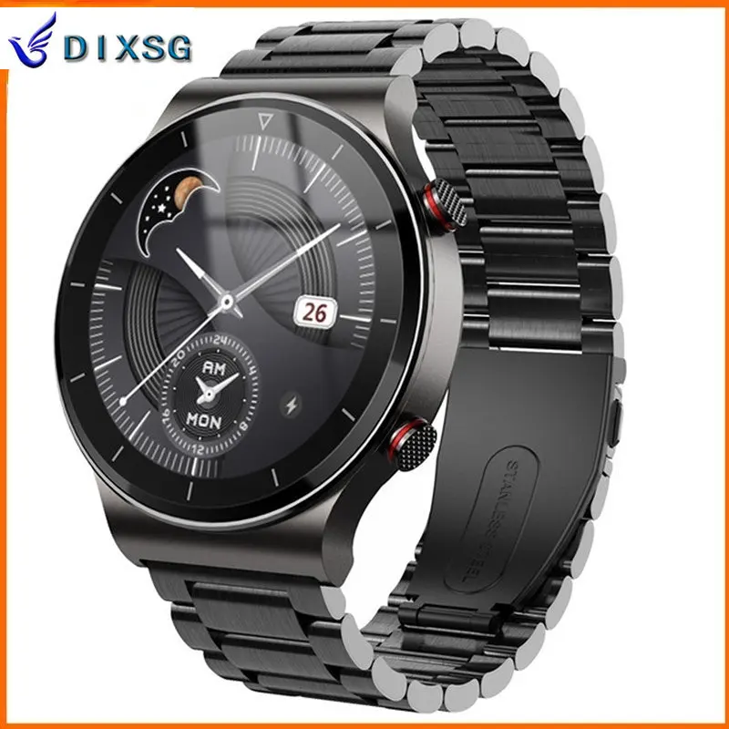 

DIXSG Smart Watch Men Watches Heart Rate Monitor Bluetooth Call TWS Headset Music Sport Smartwatch For GT 2