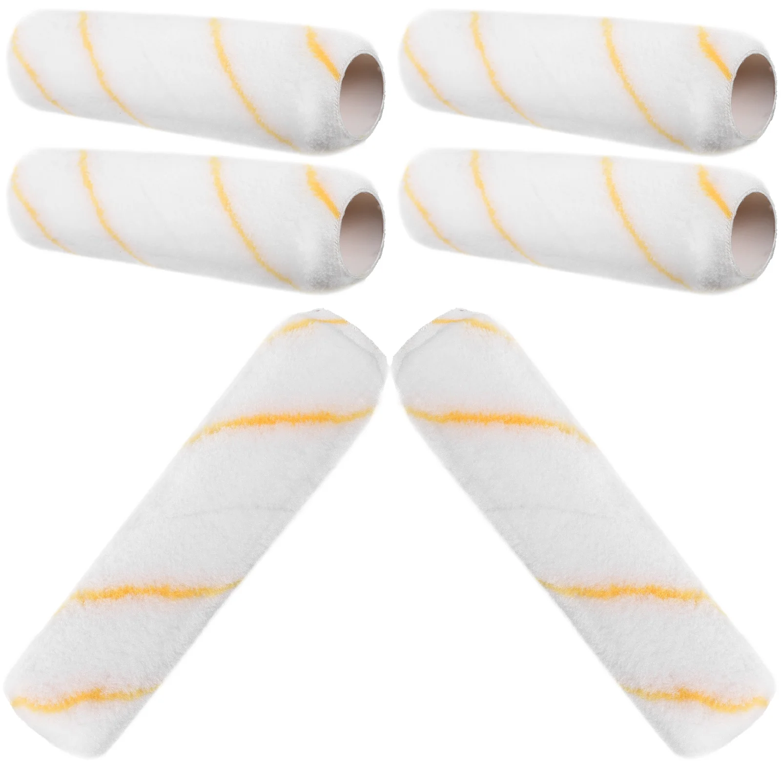 

6pcs Roller Cover Roller Nap Household Painting Tool Supply For Roller Frame