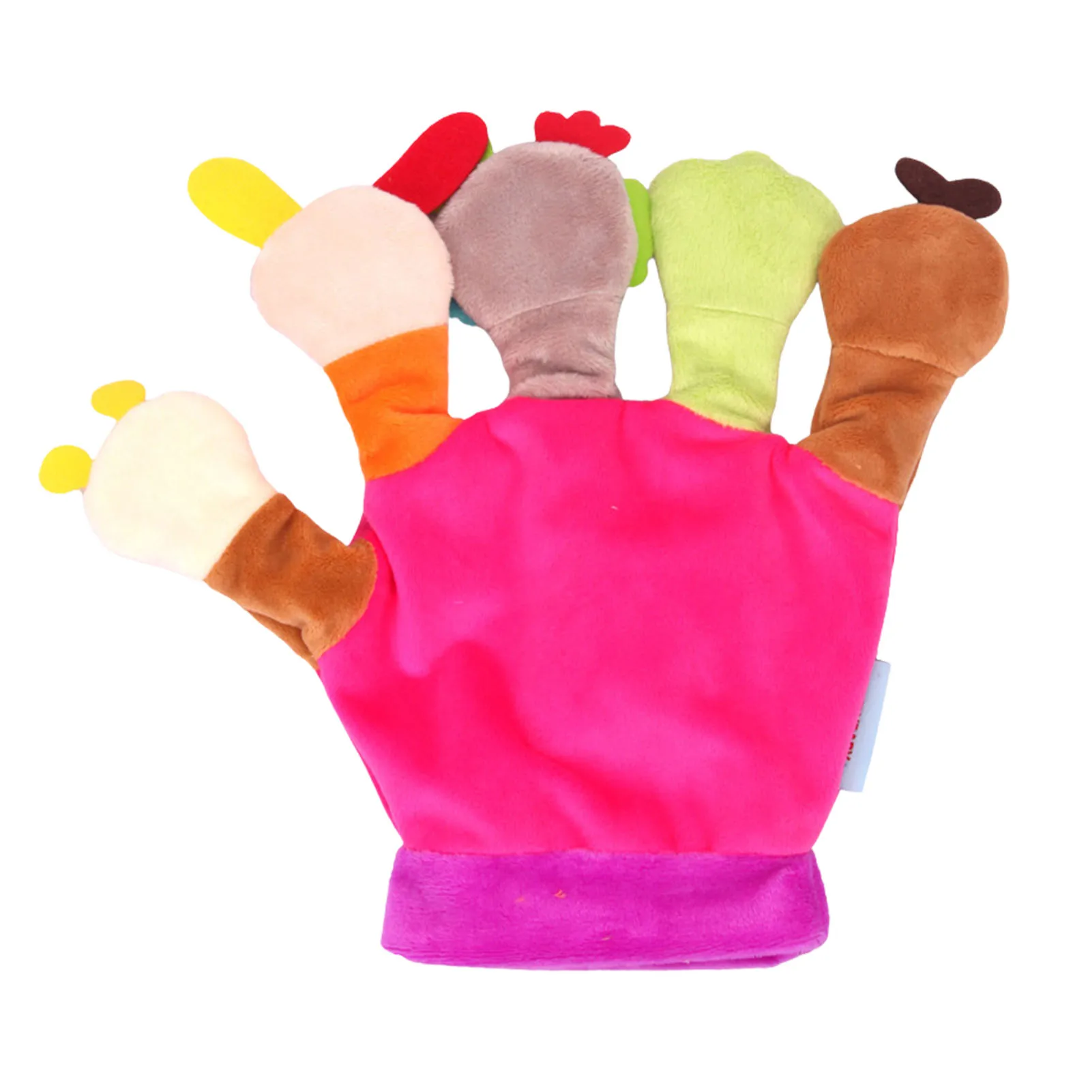 

Hand Puppets For Toddlers Cartoon Animal Puppets Finger Toys Set Built In Music Animal Style Finger Family Puppets For Toddlers