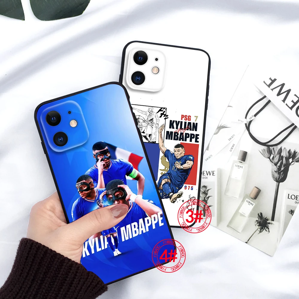 Мягкий чехол Kylian Mbappé для Samsung A01 A02 M02 A03S A10 A10S A11 A12 A13 A20 A20S A30 A21 A22 A30S A31 A32 A33 A40 A41 A42 A50
