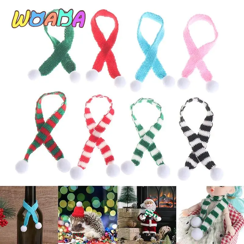 

5 шт., вязаные мини-шарфы