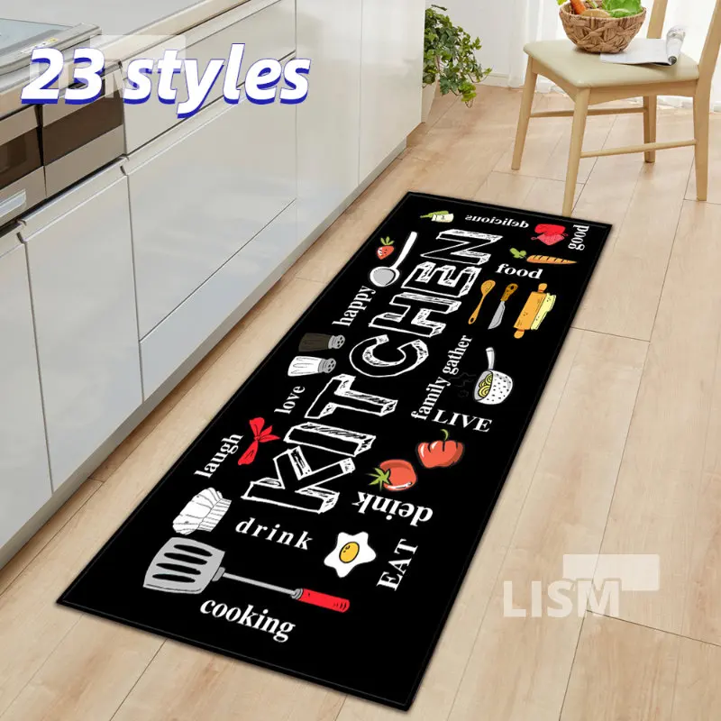

Kitchen Floor Mat Modern Style Decor Of Living Room Bedroom Carpet Home Hallway Doormat Entrance Balcony Door Anti-Slip Foot Rug