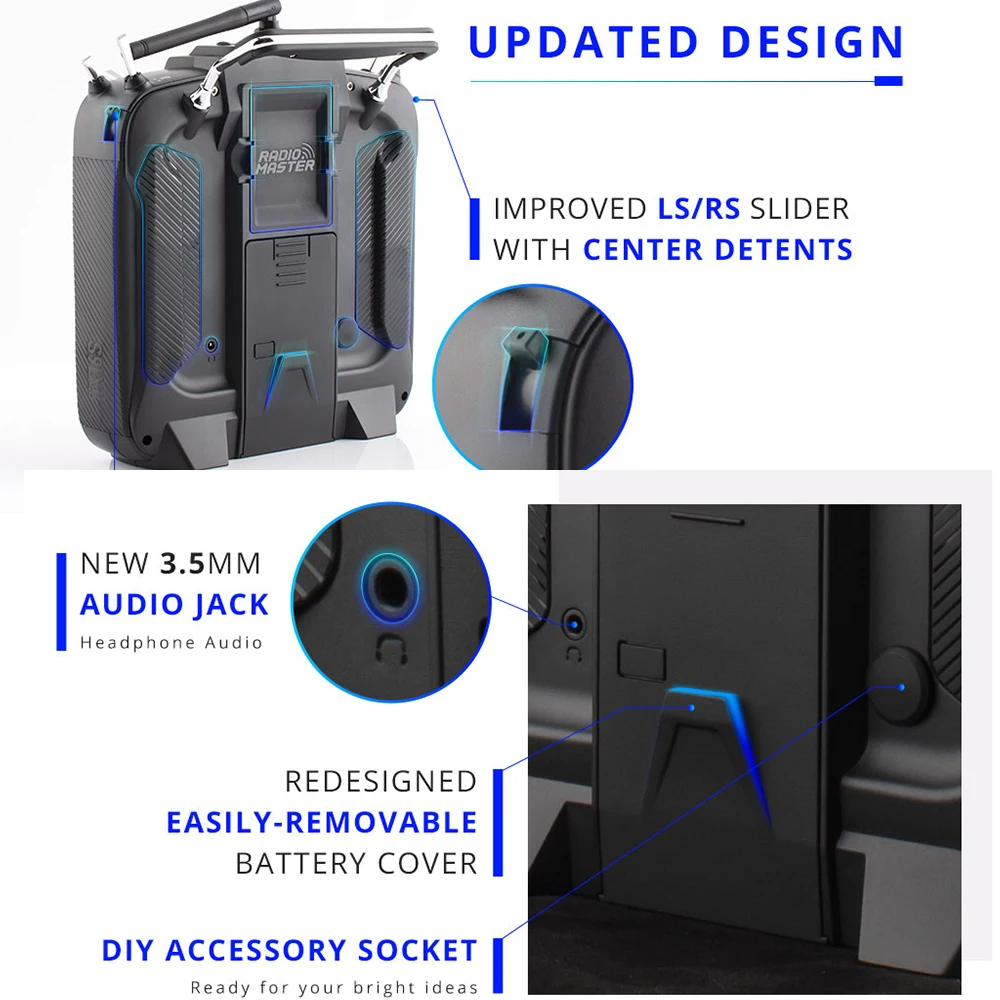 Радиоуправляемая система RadioMaster TX16S MKII MAX 4 в 1