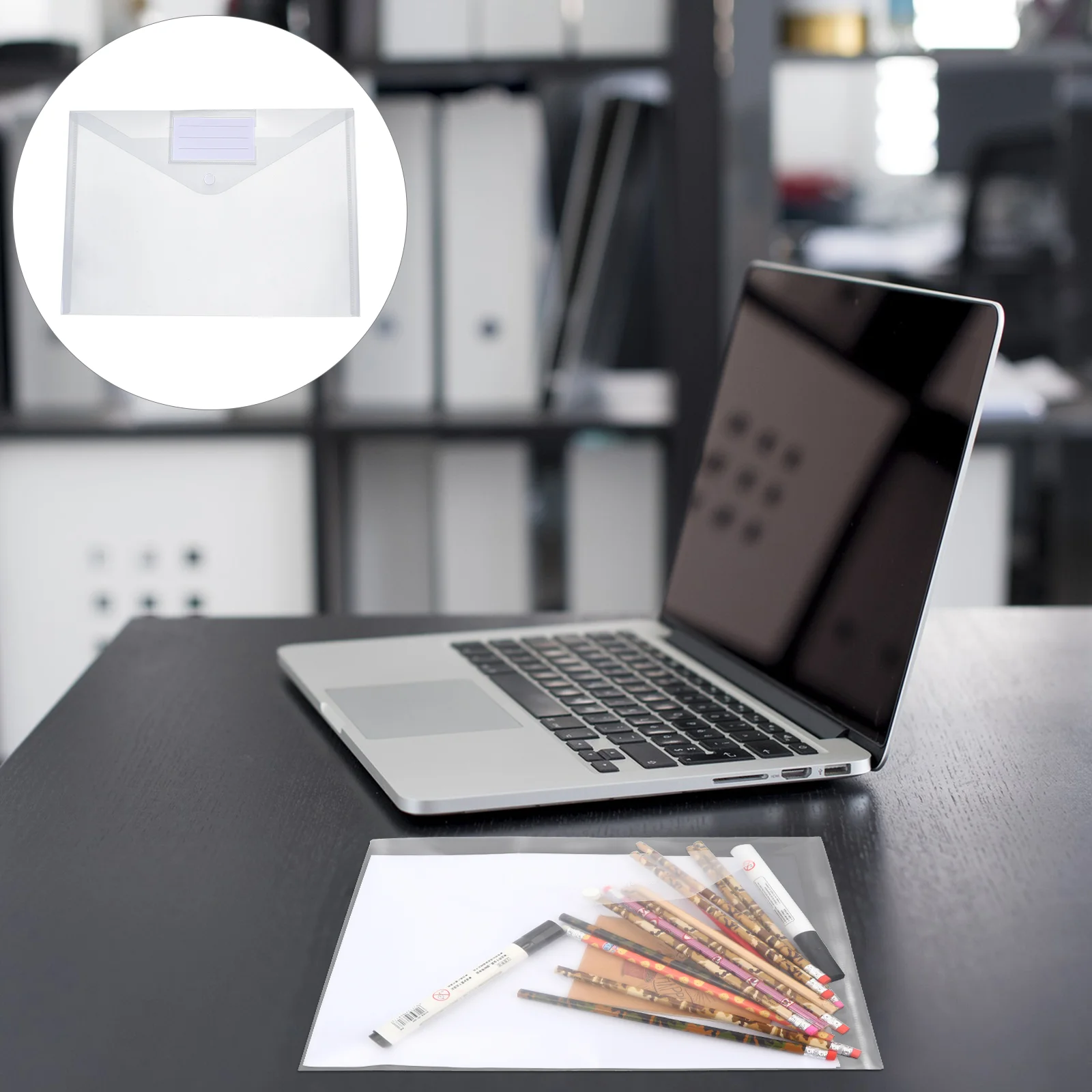 

10 Pcs Lightweight Durable Portable File Storage Bags Document Storage Bag for Home