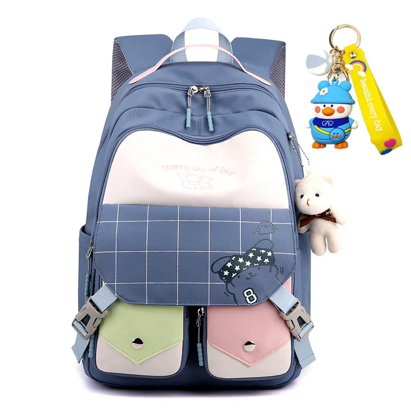 waterproof Orthopedic Backpack Children School Bags for Girls Primary school backpack schoolbag kids book bag Mochila Infantil
