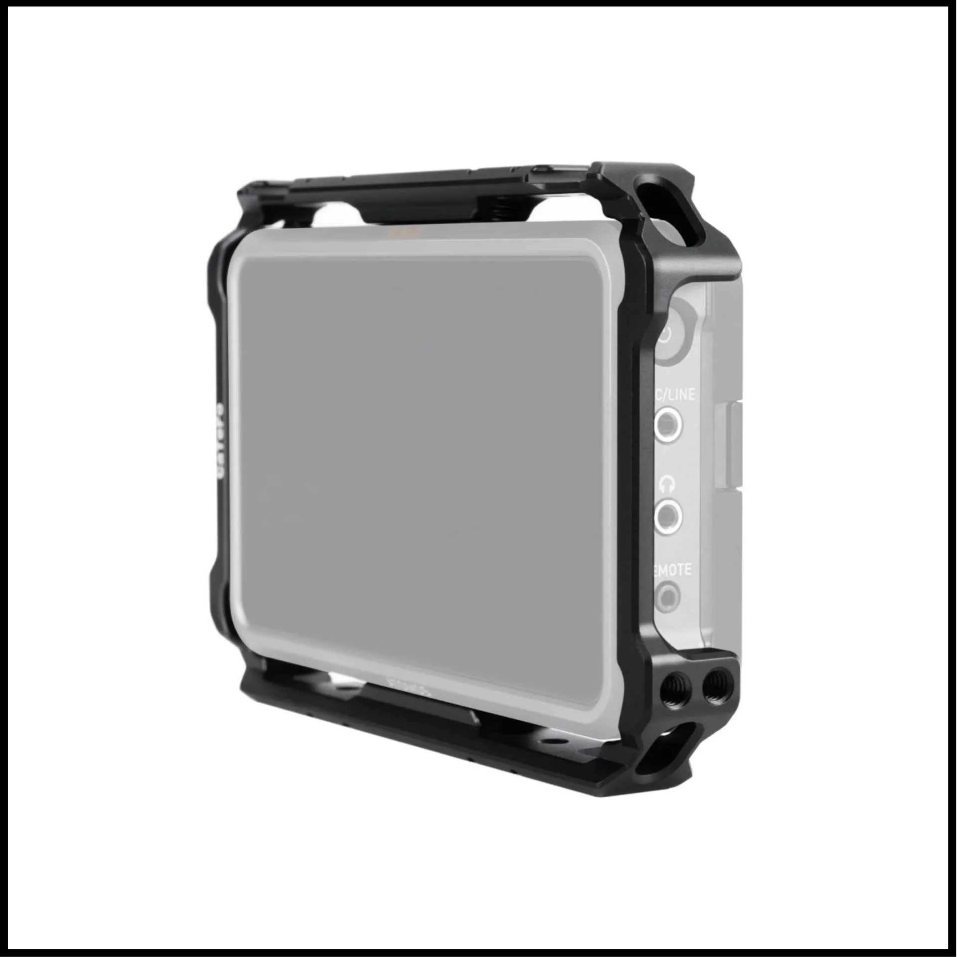 Фото Кейдж CaTeFo для мониторов Atomos Ninja V / Ninja V+ / Shinobi / ZATO Connect со встроенной направляющей NATO и креплением Cold Shoe №2