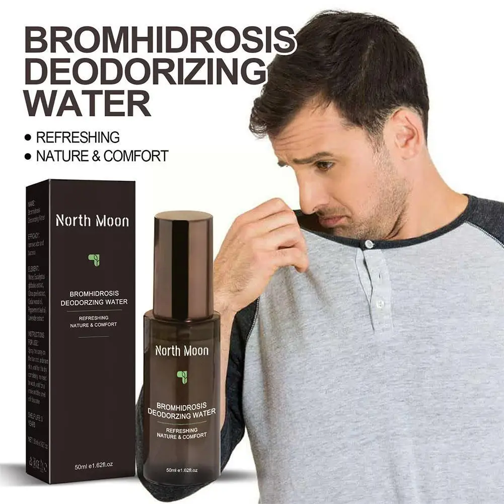 

Дезодорант для мужчин, 50 мл, спрей для тела с запахом пота, удаление запаха подмышек и ног, антиперспирант, дезодорант, Sweatin E5Z3
