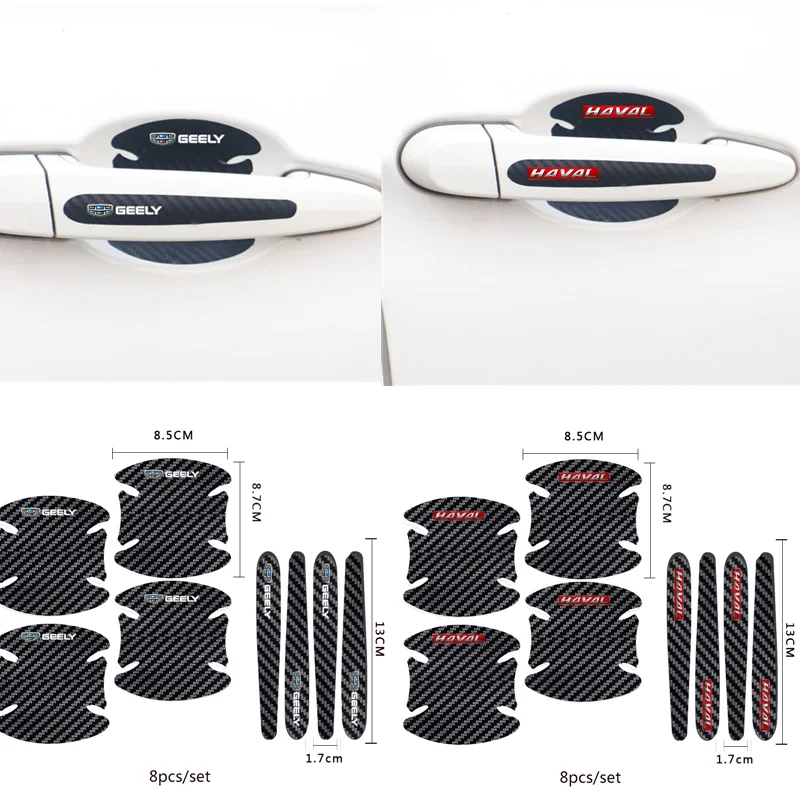 Наклейка на дверь автомобиля защитная пленка для ручки Daewoo Matiz Nexia Lanos Kalos Gentra Nubira