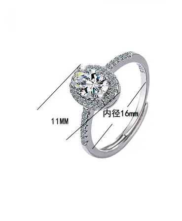 Кольца с муассанитом овальной огранки 1CT 2CT 3CT D для женщин свадебное кольцо