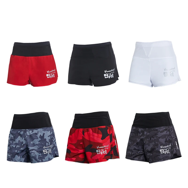 Women Mesh Breathable Yoga Shorts Double Layer Short Pant Golf Tennis Soft Shorts Athletic Workout Gym Fitness Running Sportwear