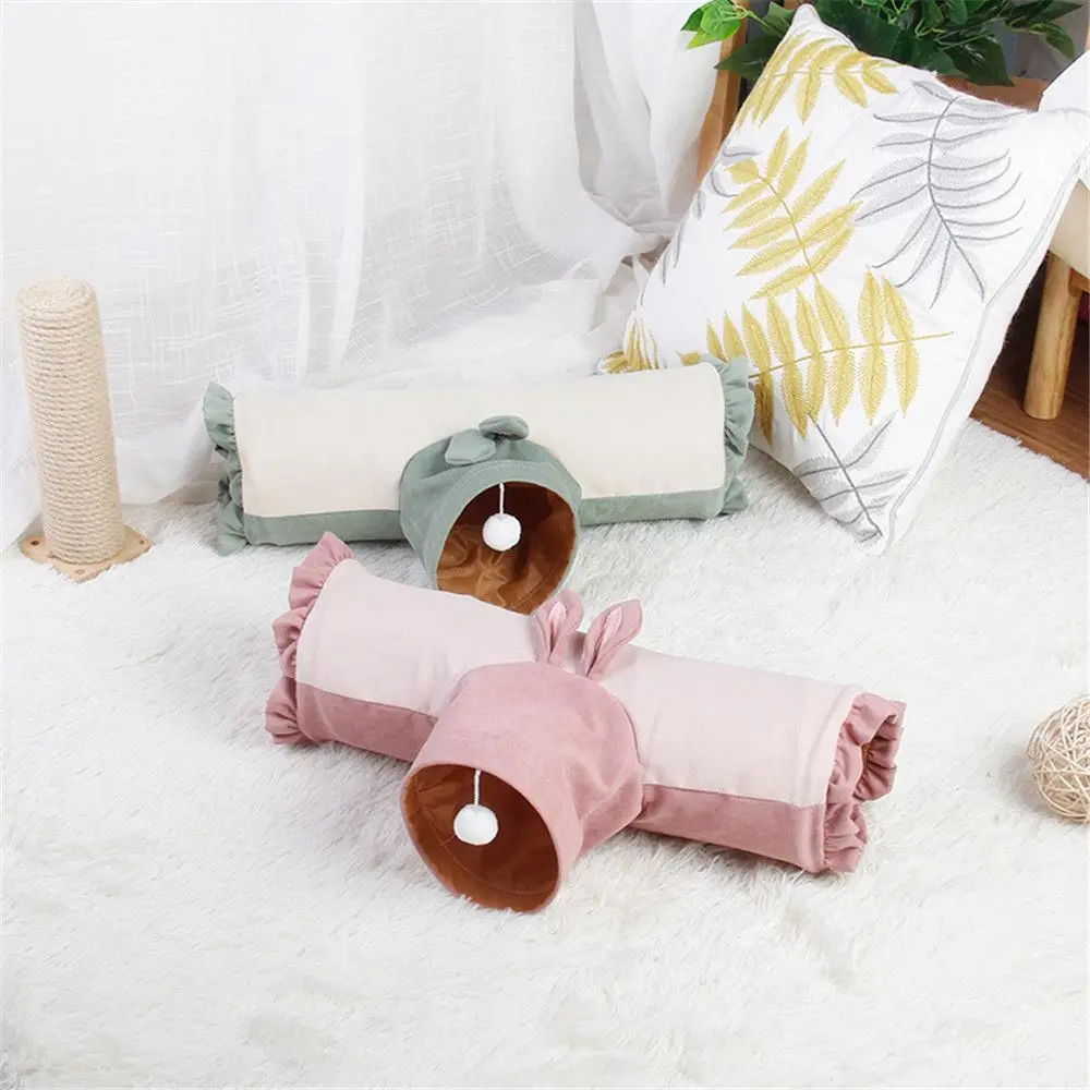 

Toy Rabbit Spacious Space Gerbil Rat Tubes Hamster Tunnel Pet Game Tunnels Guinea Pig Tunnels