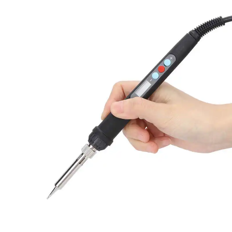 

60W Soldering Iron Internal Heating Ceramic Core Constant Temperature Engraving Digital Display Electric Soldering Iron