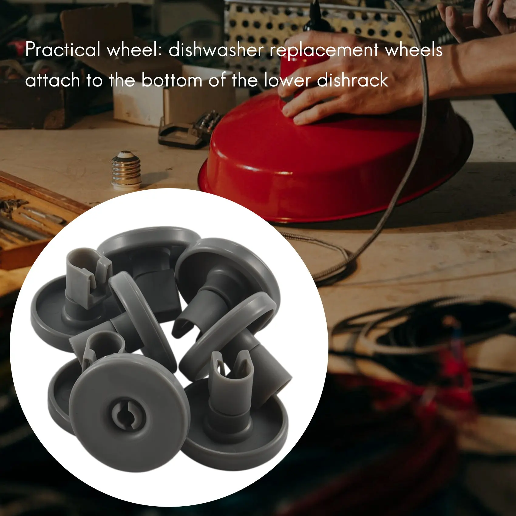 16-упаковка колес для посудомоечной машины колеса нижней корзины AEG Electrolux FAVORIT Zanussi