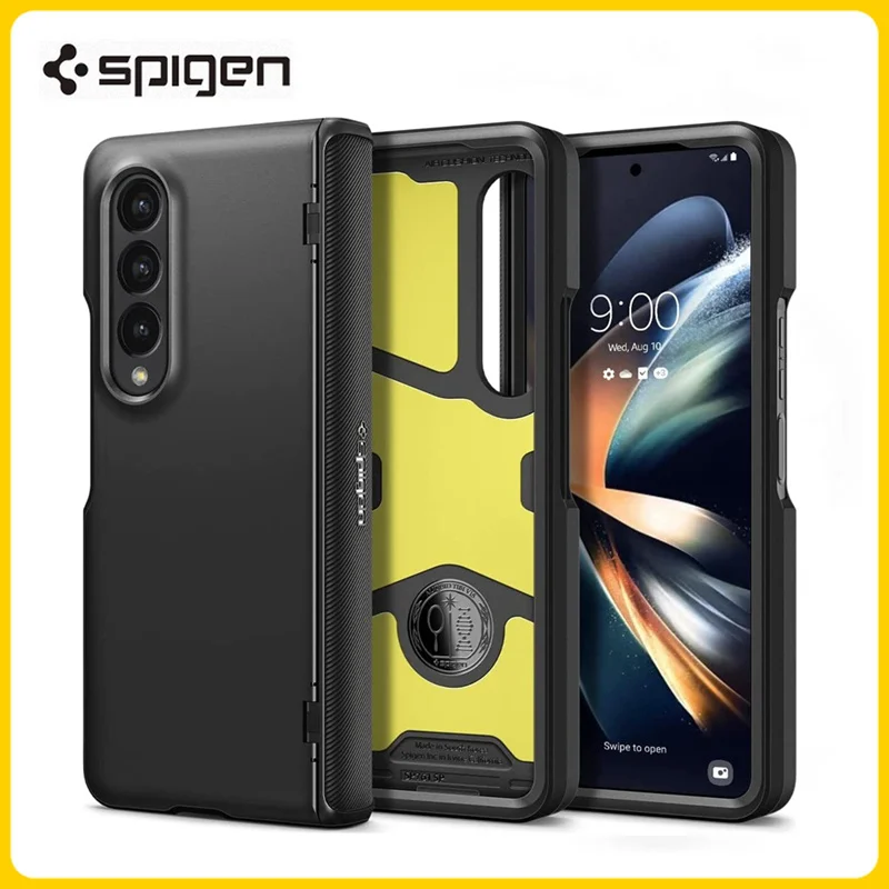 

Original Spigen Slim Armor Pro Shock Absorption Impact Foam Cover For Samsung Galaxy Z Fold 4 Fold4 Folding Screen Hinge Case