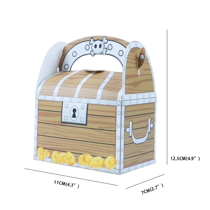 

Пиратские сундуки с сокровищами 6/12 шт., joy-enlife