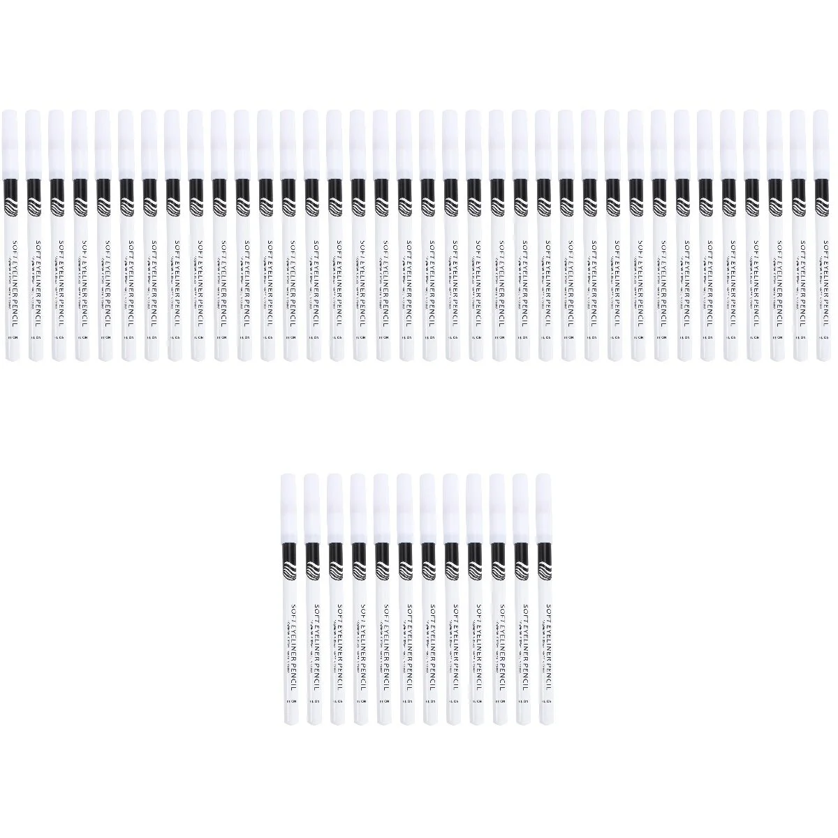 

48 Pcs Eyeliner Makeup Applicator Cosmetology Kit Silkworm Women's Suits