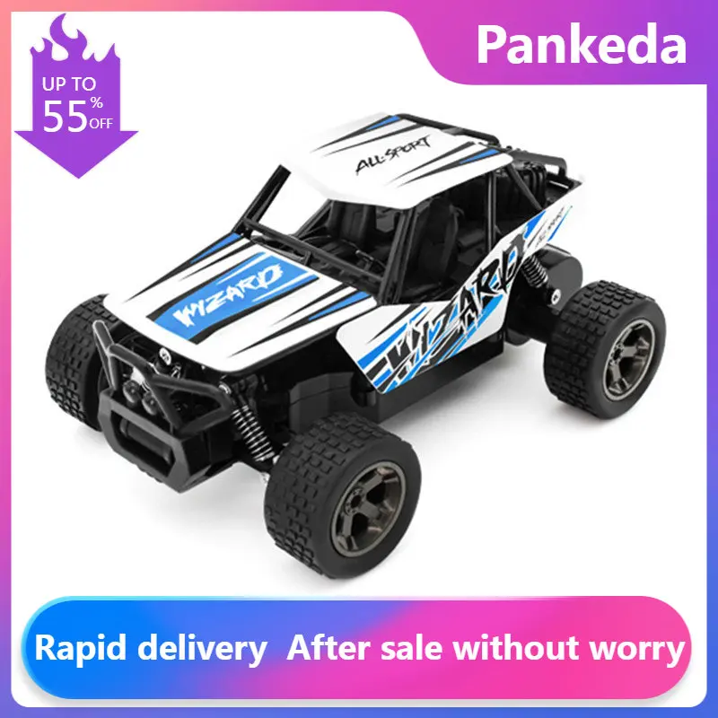 

1:18 4WD 20KM/H Power Motor 2.4G RC Drift Car Truck Independent Shock Absorber Anti-Crash Vehical Adults Kid Toy Gift RC Car