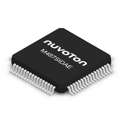 Чип NuMicro architecture M SCM M487SIDAE (64-контактный LQFP)