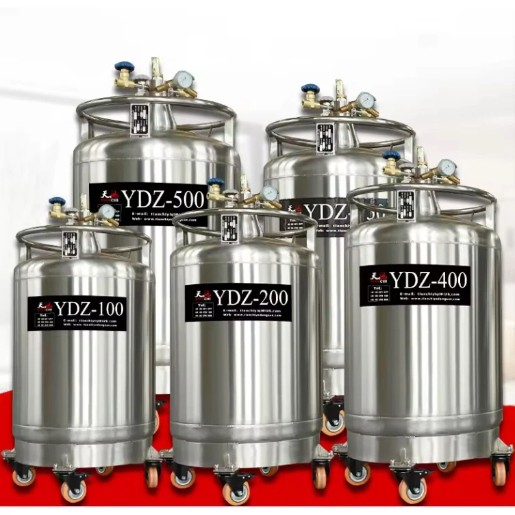 Резервуар из нержавеющей стали для жидкого азота самонапорный резервуар