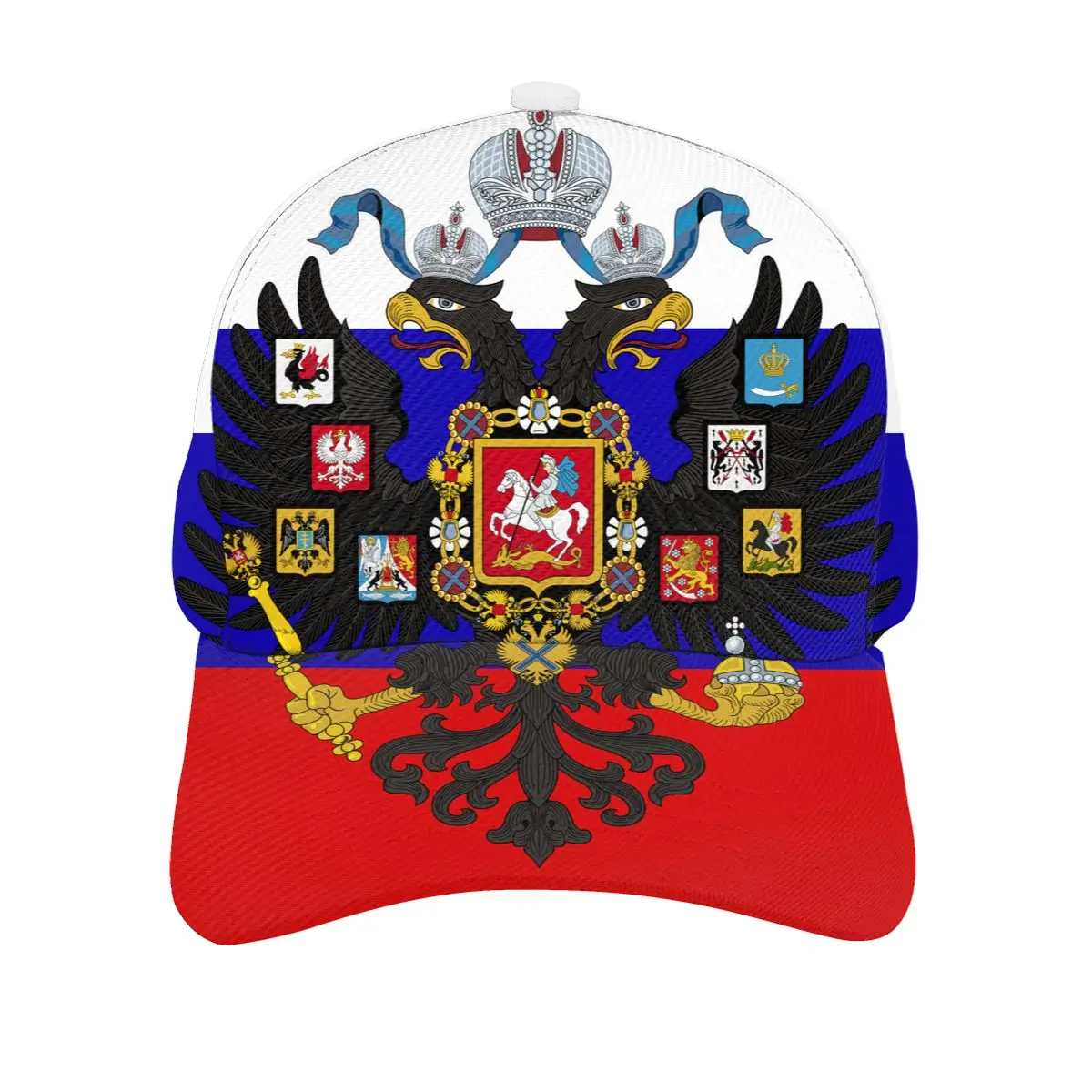 Бейсболка с российским императорским флагом модная женская летняя кепка Мужская