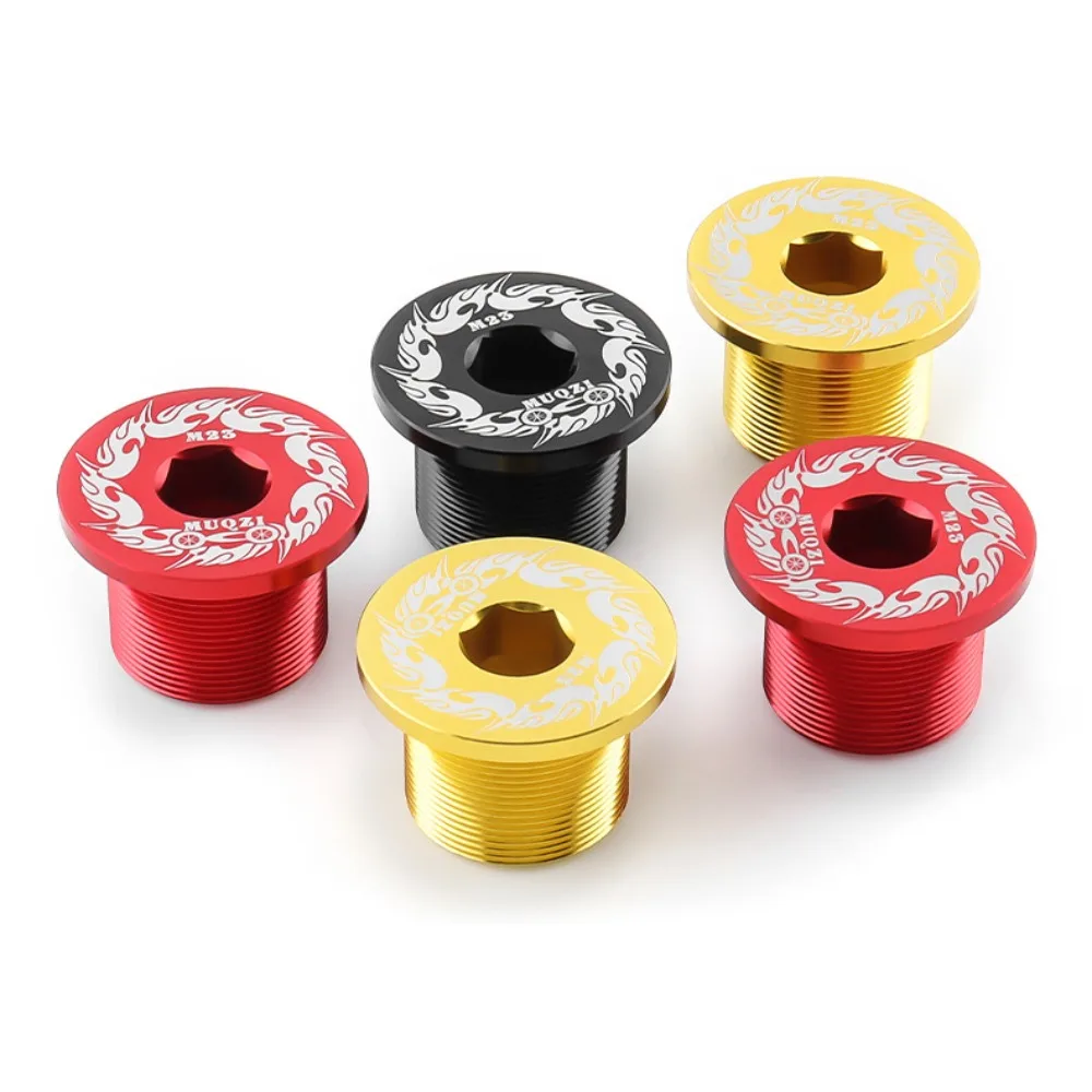 Винт M23 из алюминиевого сплава 7075 гайка полый болт для трубки велосипедной