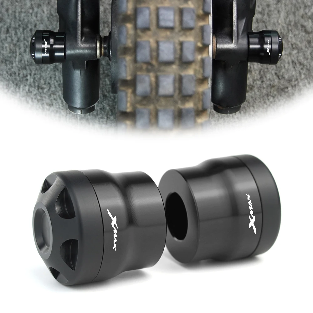 Передняя ось мотоцикла вилка колесо слайдеры для YAMAHA XMAX 125 2018-2024 400 2018-2020 NMAX 2017-2023