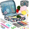 53Pcs Crochet Hook Kit With Storage Bag Weaving Knitting Needles Set DIY Arts Craft Sewing Tools Accessories Crochet Supplies 3