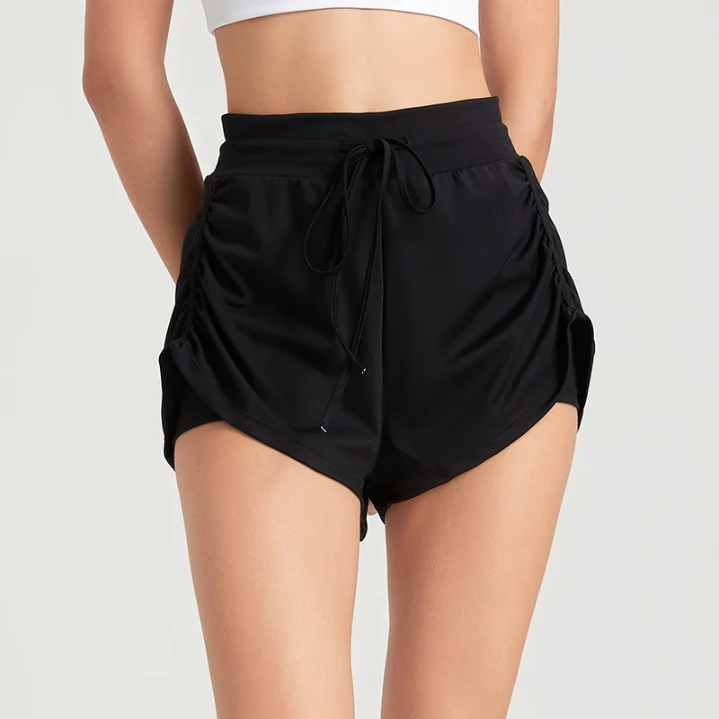 Gym Shorts Women's Summer Sportswear Woman Yoga Leggings Sports Women’s Running Tights Pants Fitness Clothes Workout Hip