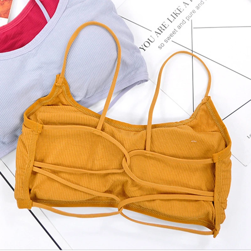 

Women Cross Strap Sports Bra Push Up Sport Bra Bralette Top Yoga Gym Crop Top Brassiere Femme Fitness Top Bh Breathable Bras