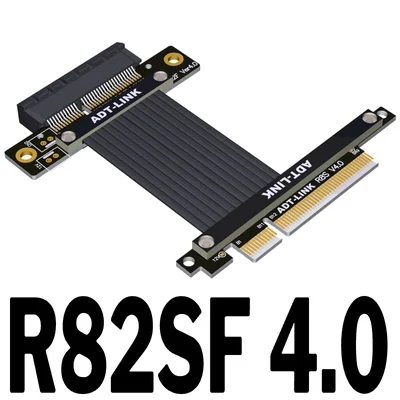 

4,0 PCI-E x4 Удлинительный Кабель-адаптер x8, поддержка сетевой карты, жесткого диска, USB-карты ADT