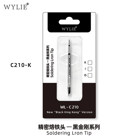 Паяльные жала WYLIE C210 Diamond Series C210-I/IS/K для OSS JBC Sugon, ручка паяльной станции, детали нагревательного сердечника