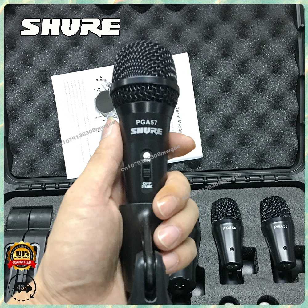 Микрофон для выступлений и SHURE PGA проводной кардиоидный микрофон на сцене