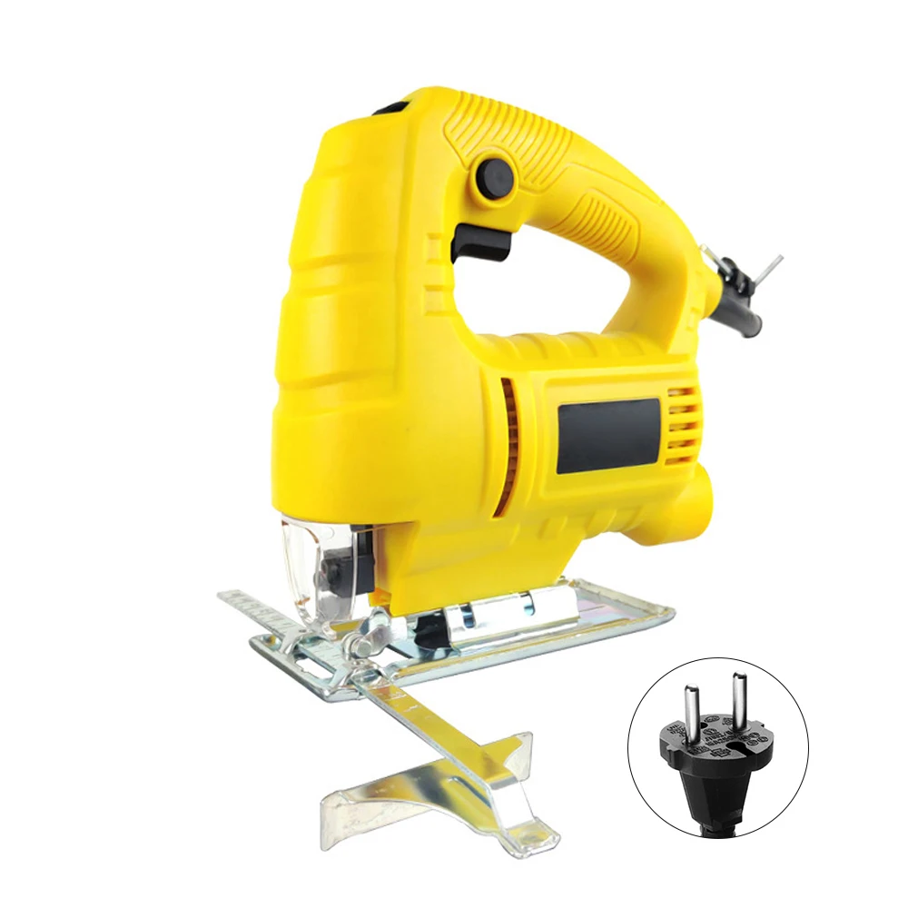 550W Corded Jig Saw Quick Blade Change Jigsaw Variable Speed Electric Saw Power Tool for Woodworking, Metal and Plastic Cutting