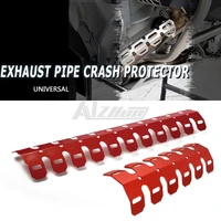 motorcycle dirt bike exhaust pipe crash protector motocross for 65 85 125 200 250 300 350 400 450 500 530 sx xcw exc exc r f xc