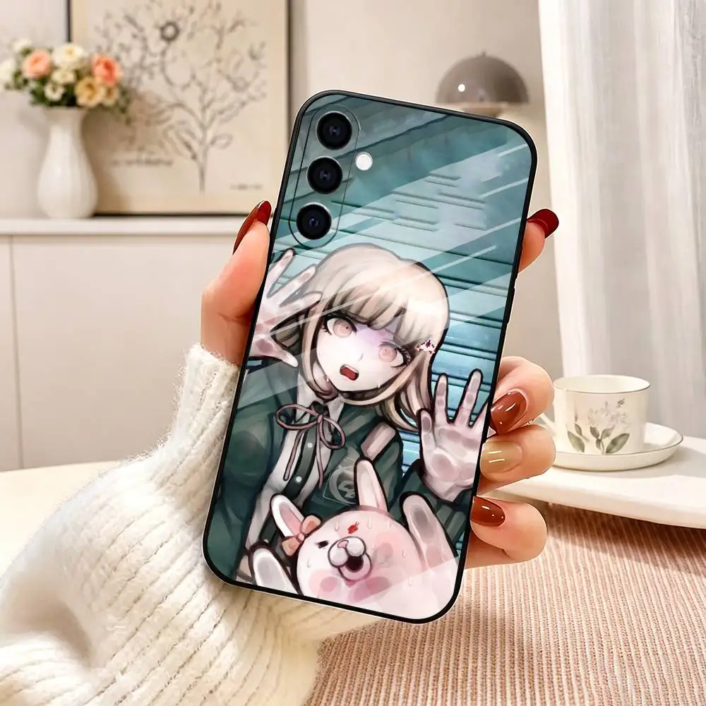 Фото Чехол для телефона Danganronpa Chiaki Nanami для Samsung Galaxy A73, A72, A71, A70, A53, A52, A51, другие модели, мягкий черный чехол №3