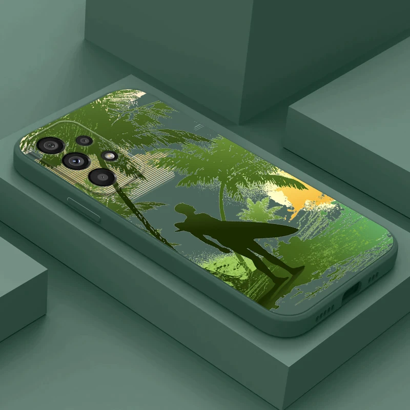 Чехол для телефона Huawei Mate 20 10 30 40 50 honor 9 9A 9X PRO Lite V10 V20 V30 чехол с зелеными листьями