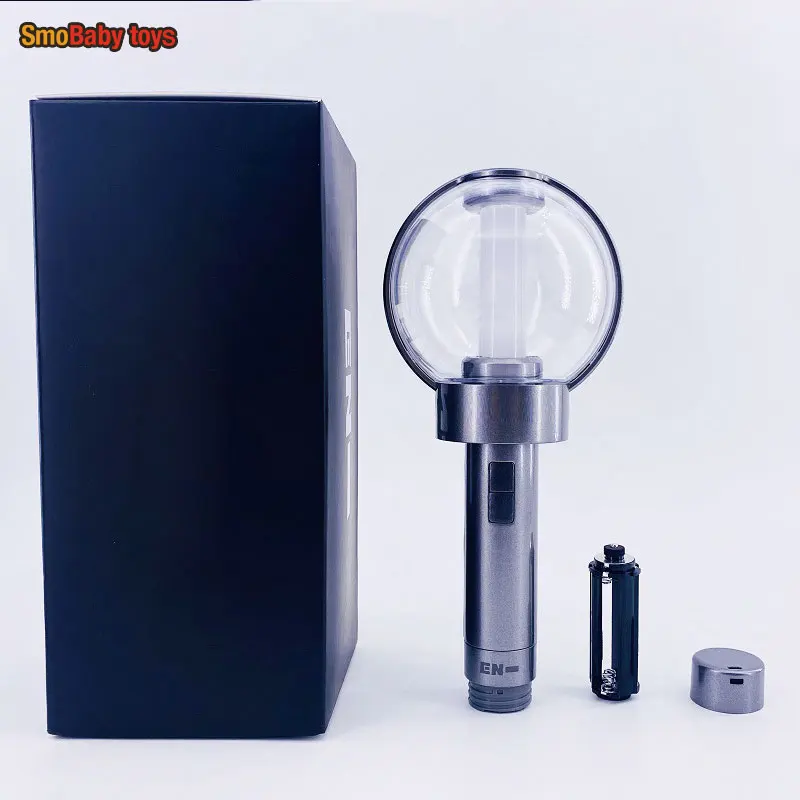 2022 New Kpop EN Lightstick Bluetooth Concert Light Stick 7 Colors Adjustable LED Lamp With Cards Fans Collection Toys