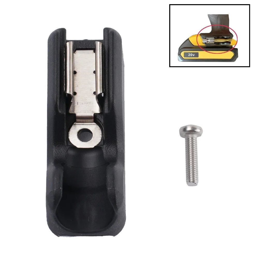 

1pc Bits Holder Screw Kit ForDewalt DCF885M2 DCF825 DCD985 DCF835 DCF836 Impact Driver Black Plastic Cordless Drill Tool Parts