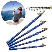superhard adjustable ultralight travel telescopic fishing rod stream hand pole fishing tackle carp feeder