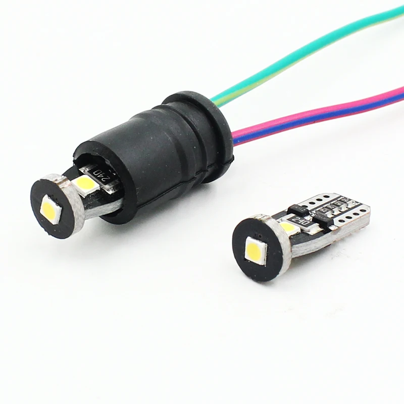 T10 LED белый 3SMD 5050 светодиодный автомобильный светильник W5w 194 168 CANBUS Ошибка лампы 12