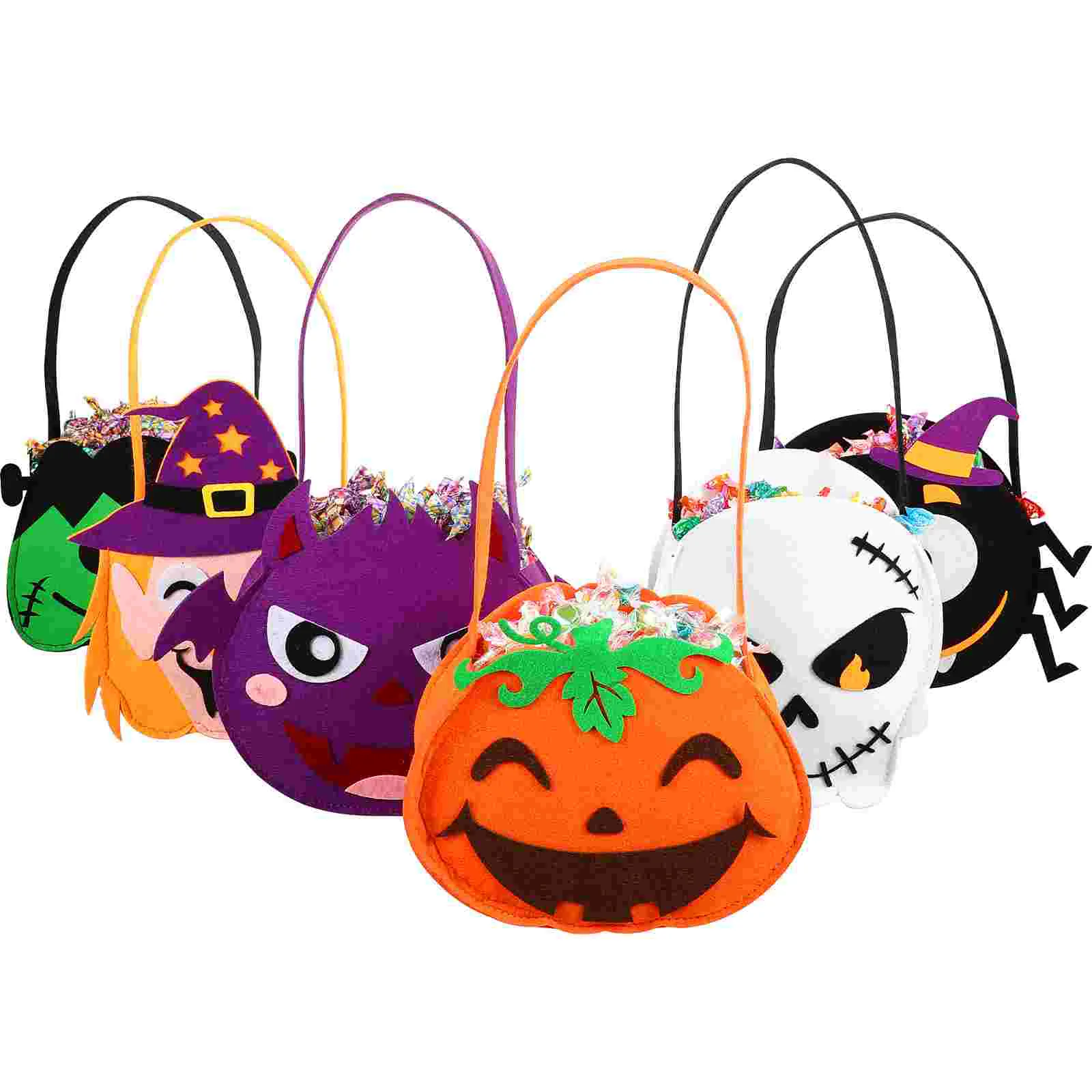 

oween an Bags 6ps Bags pkin Bag Pole Hag fo Kids oween ostume Pa ies