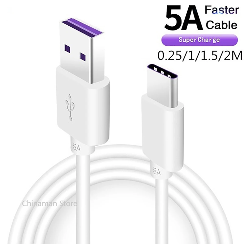 Кабель USB Type C для быстрой зарядки Xiaomi 5 А 1 м 2 | Мобильные телефоны и аксессуары