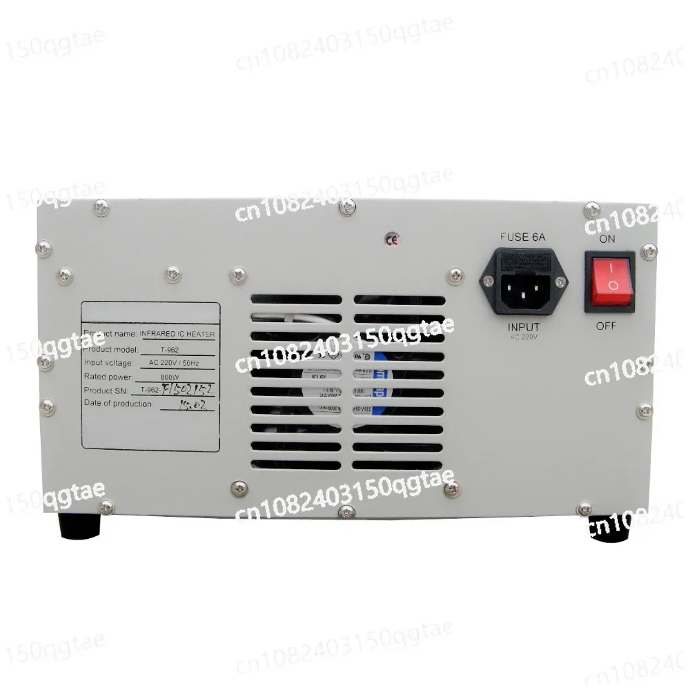 220 В T-962 800 Вт 180 X 235 мм Настольная рефлюксная печь BGA SMD SMT Rework Инфракрасный