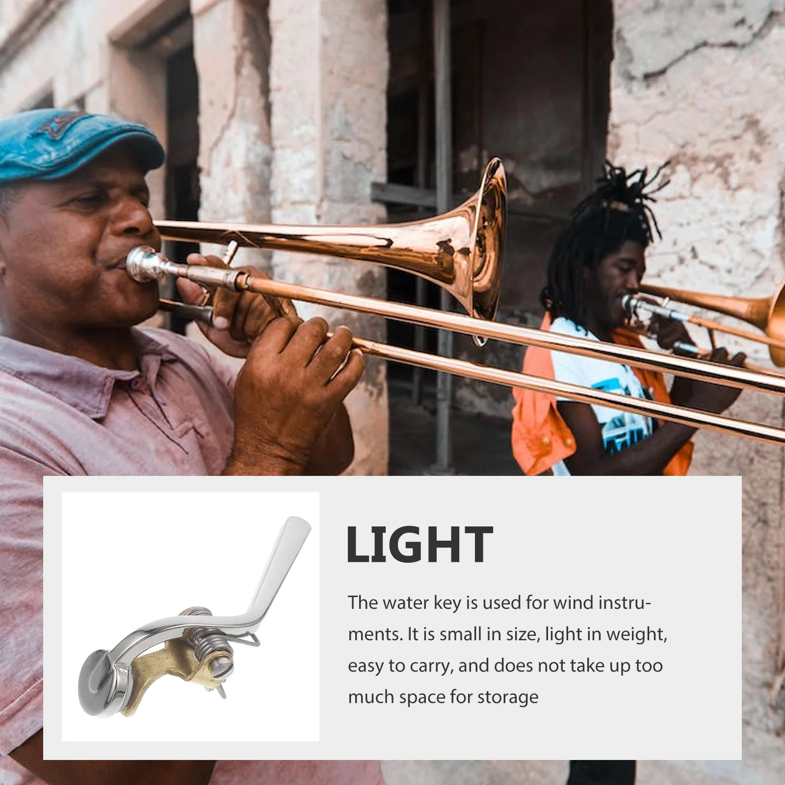 Аксессуары для тромбона водяной ключ пробковые пробки фитинги никелированная