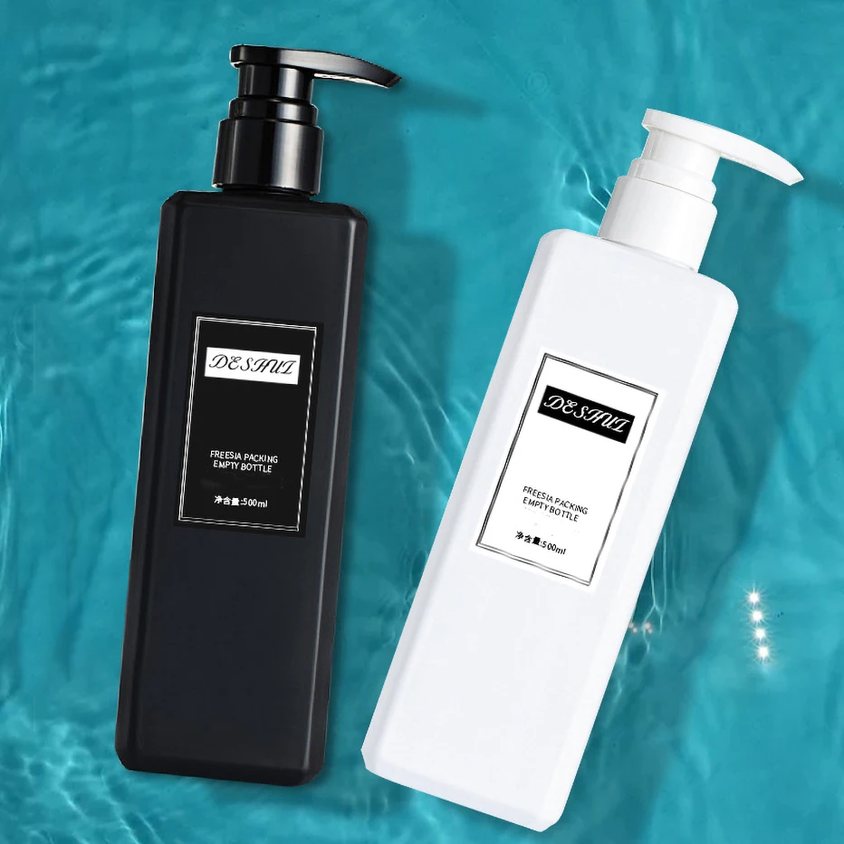 Многоразовые бутылки с насосом пластиковые для лосьонов и кремов диспенсер