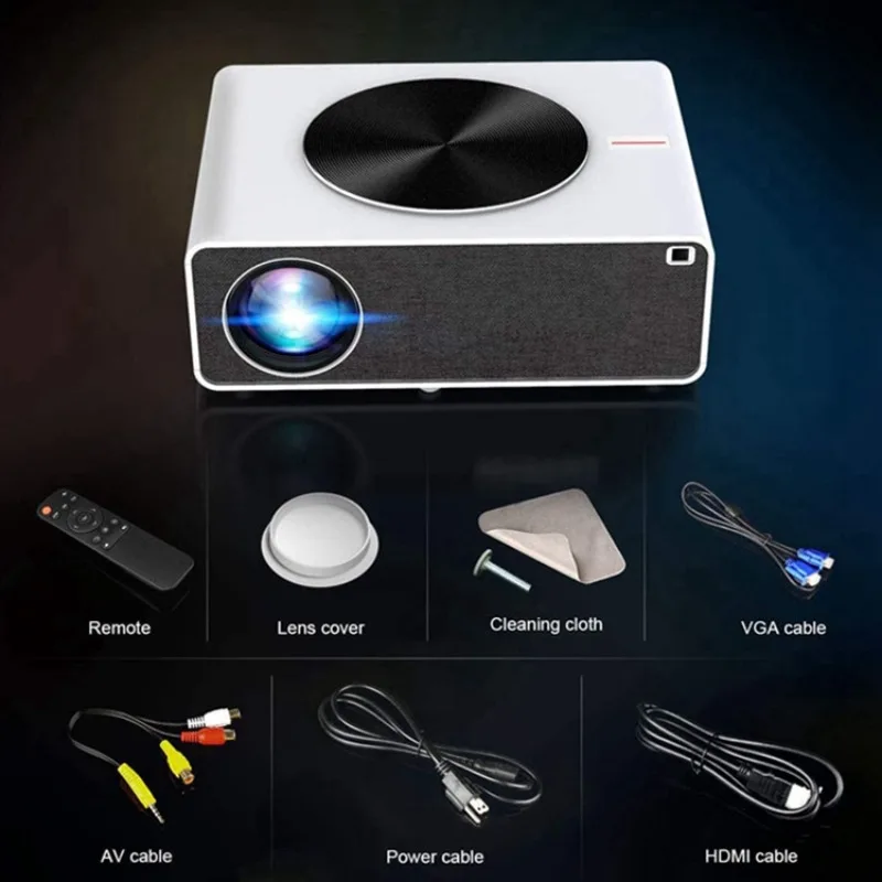 

2020 Hottest Projector 1920*1080P Support 4K Videos Home Cinema Movie Video Projector