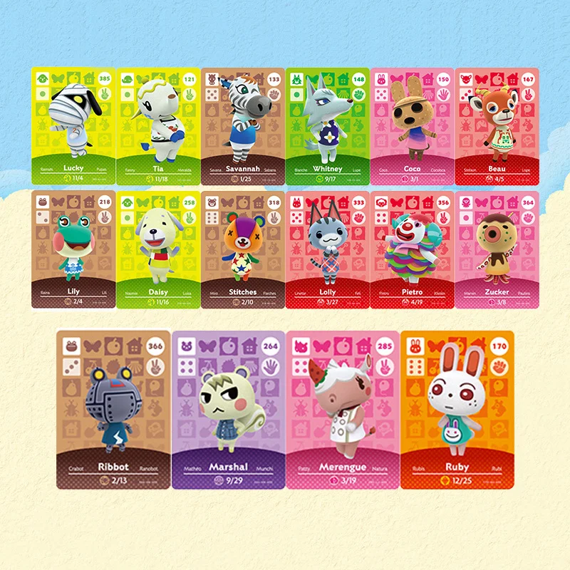 52 шт. игровые карты амиибо NFC |