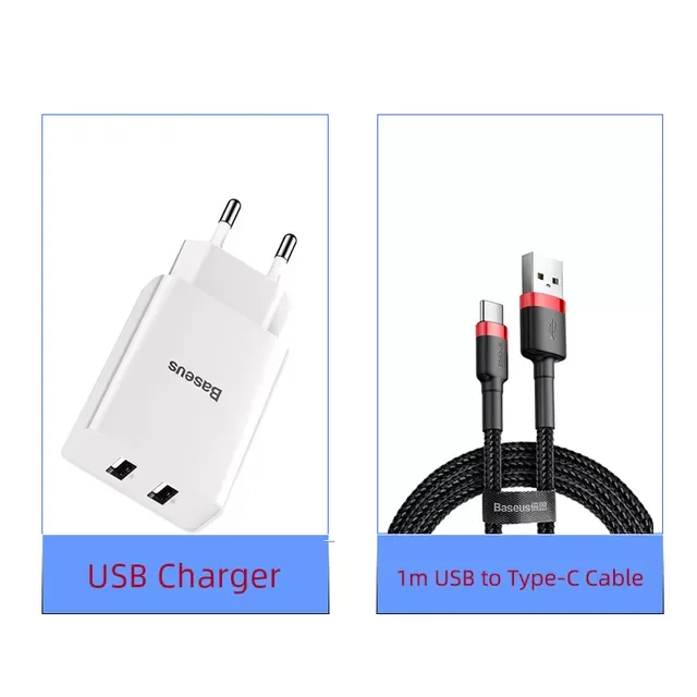 

Mini Dual USB Charger EU Plug Adapter Wall Fast Charger For iPhone11 Xs Quick Charge Portable Mobile Phone Travel Charger