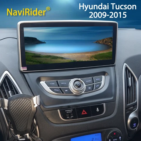 Автомагнитола Navirider для Hyundai Tucson IX35 10,25-2015, мультимедийный видеоплеер, навигация GPS, экран 2009 дюйма, Android 13, типоразмер 2DIN